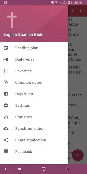 Play Bible English Spanish Offline  and enjoy Bible English Spanish Offline with UptoPlay