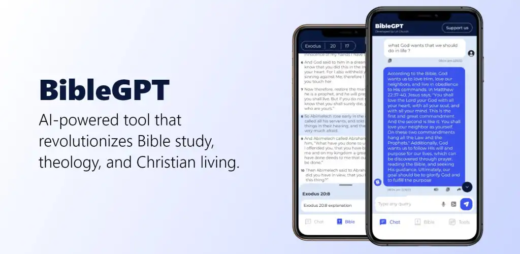 Play Bible GPT LA : Bible based AI  and enjoy Bible GPT LA : Bible based AI with UptoPlay