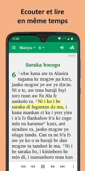 Play Bible in Jula - with audio  and enjoy Bible in Jula - with audio with UptoPlay