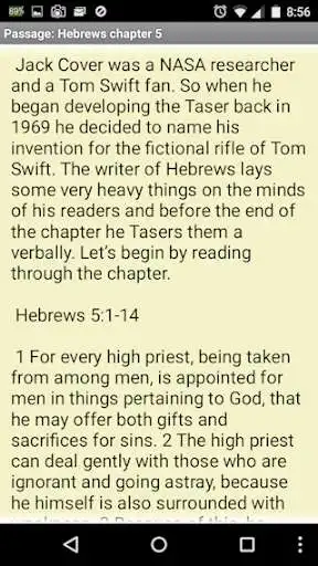 Play Bible Insight Hebrews 5
