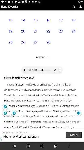 Play Bible in the Ewe Language as an online game Bible in the Ewe Language with UptoPlay