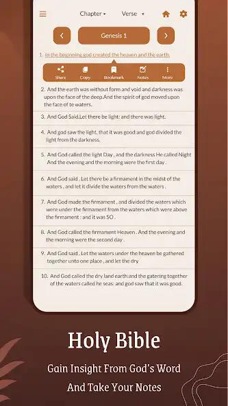 Play Bible - KJV Holy Bible as an online game Bible - KJV Holy Bible with UptoPlay