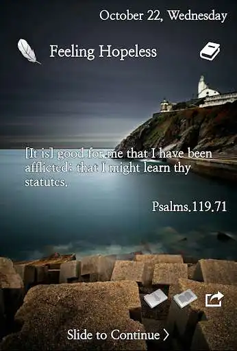 Play Bible LockScreen as an online game Bible LockScreen with UptoPlay