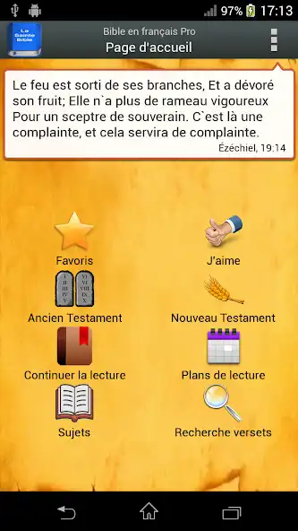 Play Bible Louis Segond PRO  and enjoy Bible Louis Segond PRO with UptoPlay