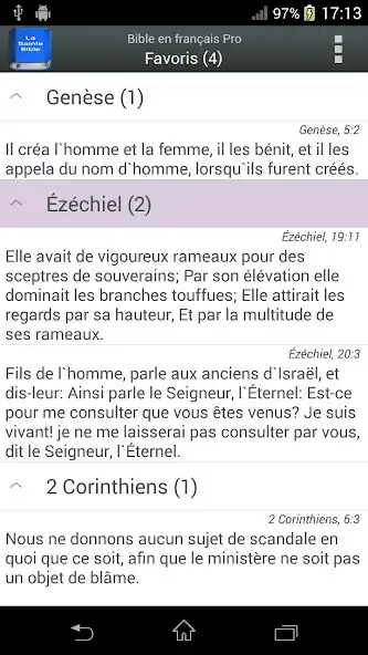 Play Bible Louis Segond PRO as an online game Bible Louis Segond PRO with UptoPlay
