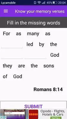 Play Bible Memorization Game - KJV-Offline Play Bible Memorization Game - KJV-Offline