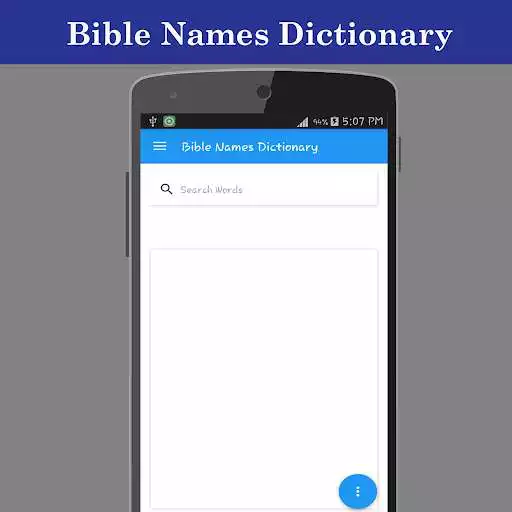 Play Bible Names Dictionary  and enjoy Bible Names Dictionary with UptoPlay