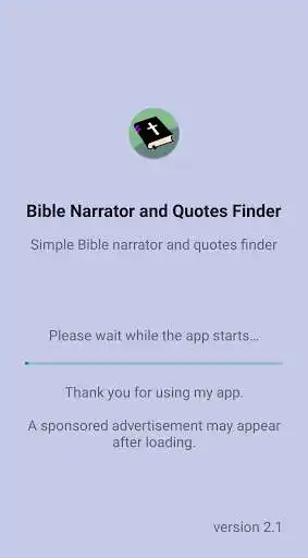 Play Bible Narrator Quotes Finder  and enjoy Bible Narrator Quotes Finder with UptoPlay