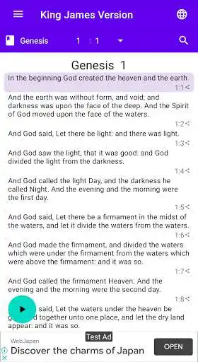 Play Bible Narrator Quotes Finder as an online game Bible Narrator Quotes Finder with UptoPlay