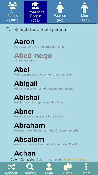 Play Bible Peoples as an online game Bible Peoples with UptoPlay