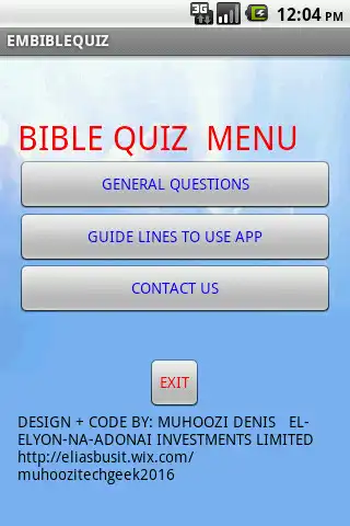 Play Bible Quiz Extra  and enjoy Bible Quiz Extra with UptoPlay