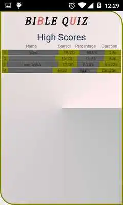 Play Bible Quizzy
