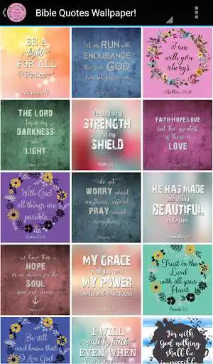 Play Bible Quotes Wallpaper