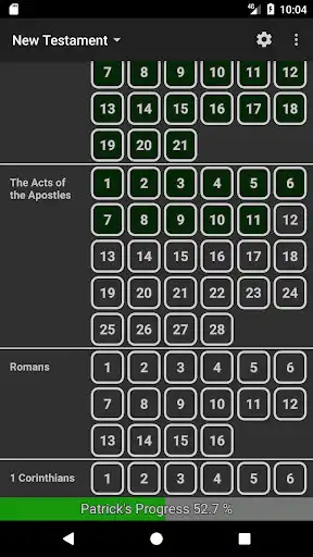 Play Bible Reading Chart as an online game Bible Reading Chart with UptoPlay