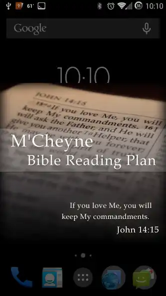 Play Bible Reading Plan - MCheyne