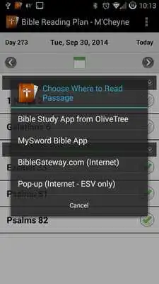Play Bible Reading Plan - MCheyne