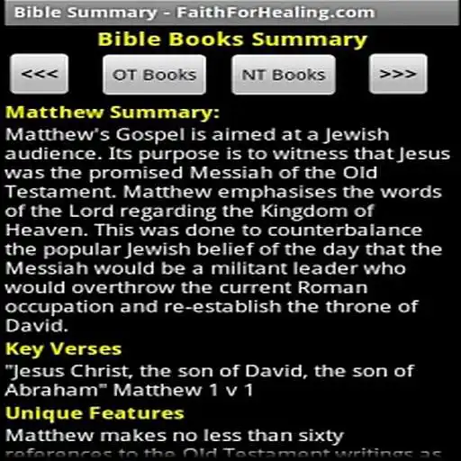 Run free android online Bible Summary APK Run free android online Bible Summary APK