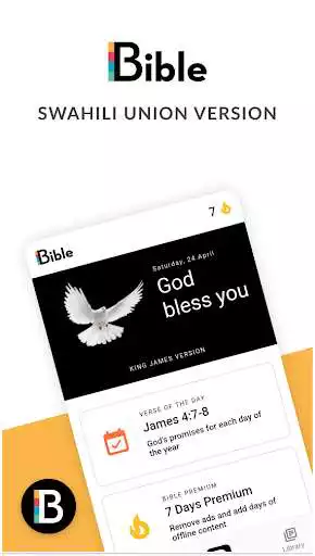 Play Bible Swahili Union Version - Maandiko Matakatifu  and enjoy Bible Swahili Union Version - Maandiko Matakatifu with UptoPlay