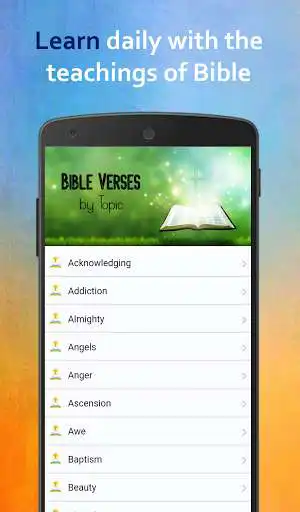 Play Bible Verses by Topics Daily as an online game Bible Verses by Topics Daily with UptoPlay
