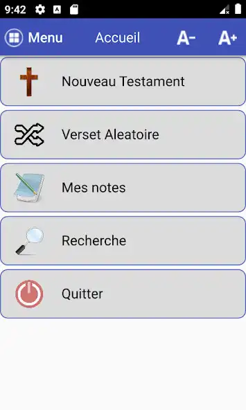 Play Bible Wolof - Fr (Nt)  and enjoy Bible Wolof - Fr (Nt) with UptoPlay