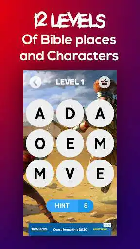Play Bible Word Game - Find Bible Words  and enjoy Bible Word Game - Find Bible Words with UptoPlay