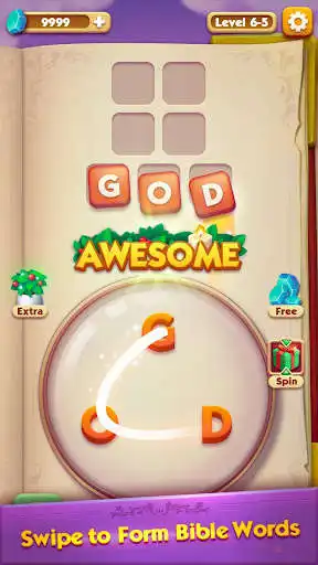 Play Bible Word Puzzle - Free Bible Story Game  and enjoy Bible Word Puzzle - Free Bible Story Game with UptoPlay