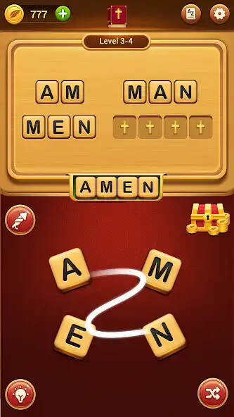 Play Bible Word Puzzle - Word Games  and enjoy Bible Word Puzzle - Word Games with UptoPlay