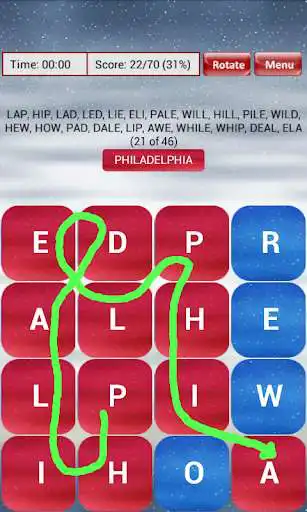 Play Bible Word Scramble as an online game Bible Word Scramble with UptoPlay