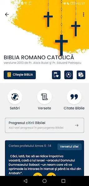Play BIBLIA Catolică în română  and enjoy BIBLIA Catolică în română with UptoPlay