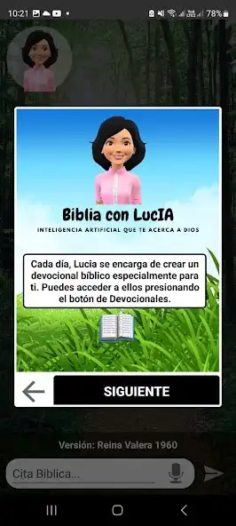 Play Biblia con LucÍA as an online game Biblia con LucÍA with UptoPlay