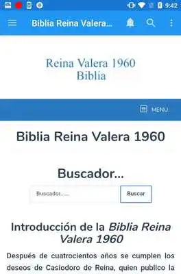 Play Biblia Reina Valera 1960 Contenido para Estudio