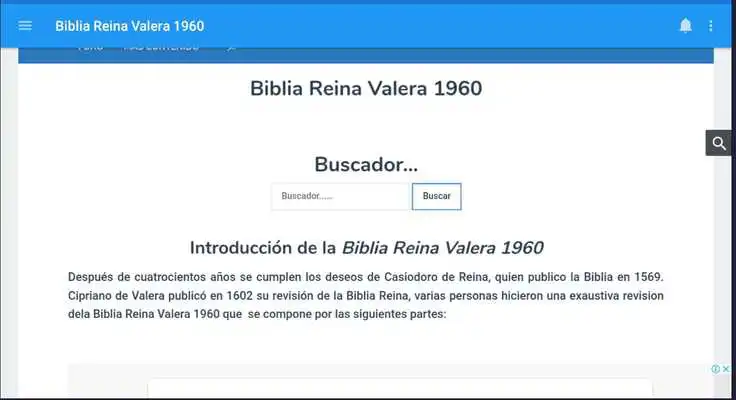Play Biblia Reina Valera 1960 Contenido para Estudio