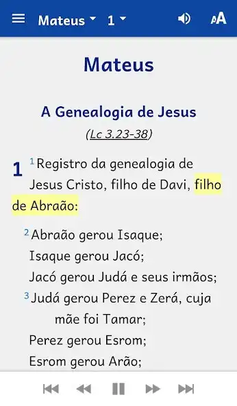 Play Biblia Sagrada - NVI® as an online game Biblia Sagrada - NVI® with UptoPlay