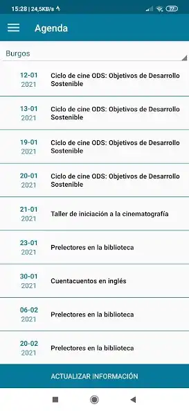 Play Biblio JCyL: Bibliotecas Casti as an online game Biblio JCyL: Bibliotecas Casti with UptoPlay