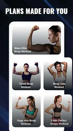 Play Biceps & Triceps Home Workout for Women Fitness  and enjoy Biceps & Triceps Home Workout for Women Fitness with UptoPlay