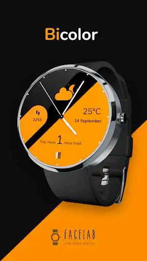 Play Bicolor - Watch face  and enjoy Bicolor - Watch face with UptoPlay