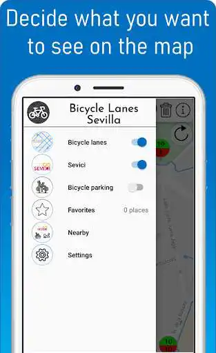 Play Bicycle lanes Sevilla as an online game Bicycle lanes Sevilla with UptoPlay