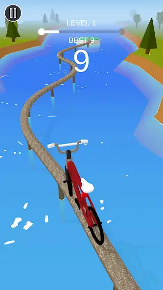 Play Bicycle River as an online game Bicycle River with UptoPlay