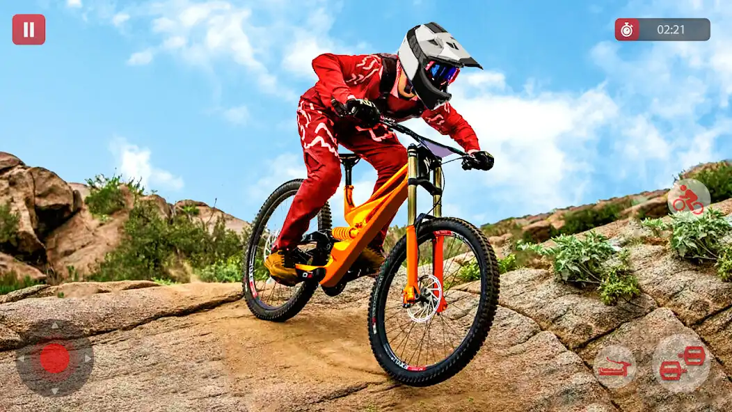 Play Bicycle Simulator BMX Rider as an online game Bicycle Simulator BMX Rider with UptoPlay