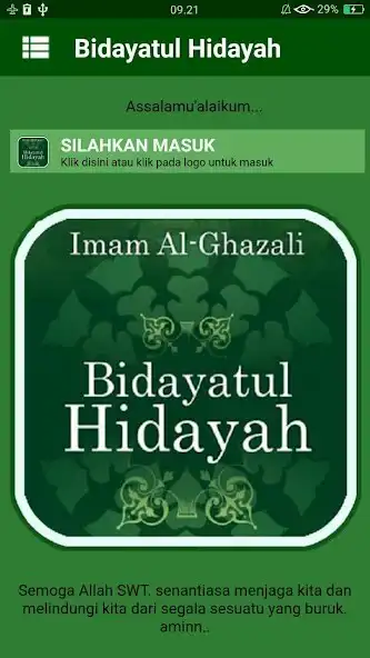 Play Bidayatul Hidayah  Terjemah as an online game Bidayatul Hidayah  Terjemah with UptoPlay