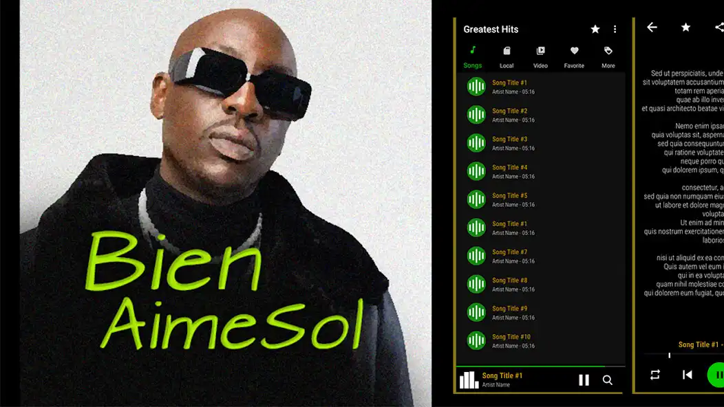 Play Bien Aimesol Songs Music  and enjoy Bien Aimesol Songs Music with UptoPlay