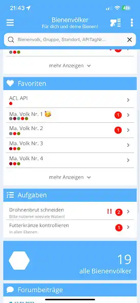 Play Bienenvölker - Die Imker-App as an online game Bienenvölker - Die Imker-App with UptoPlay