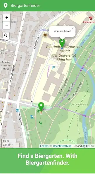 Play Biergartenfinder as an online game Biergartenfinder with UptoPlay