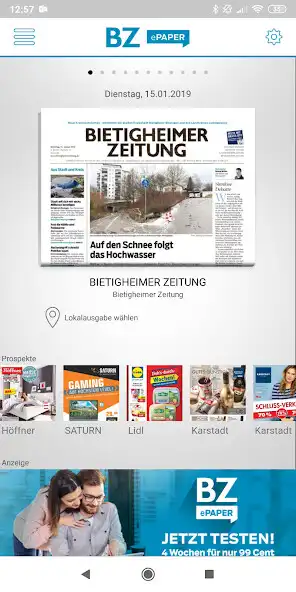 Play Bietigheimer Zeitung - BZ ePaper  and enjoy Bietigheimer Zeitung - BZ ePaper with UptoPlay