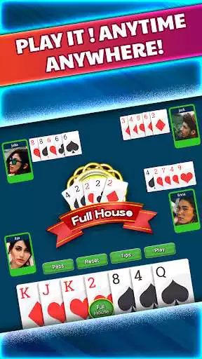 Play Big 2 Card Game as an online game Big 2 Card Game with UptoPlay