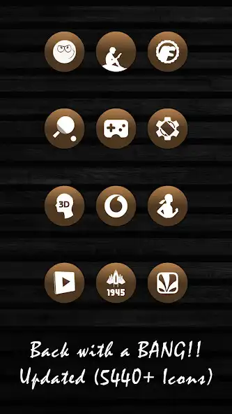 Play Big Bang Brown Icons as an online game Big Bang Brown Icons with UptoPlay