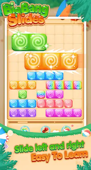 Play BigBang Slides: Blocks Puzzle  and enjoy BigBang Slides: Blocks Puzzle with UptoPlay