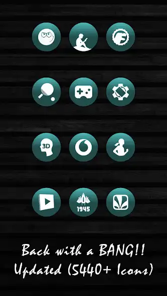 Play Big Bang Teal Icons as an online game Big Bang Teal Icons with UptoPlay