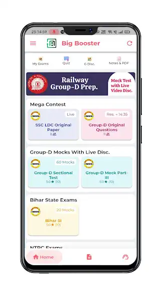 Play Big Booster - an exam prep App  and enjoy Big Booster - an exam prep App with UptoPlay