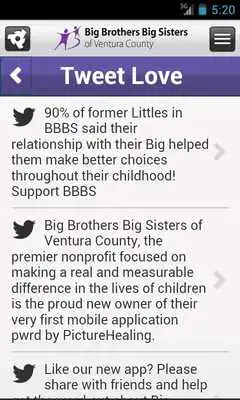Play Big Brothers Big Sisters of VC